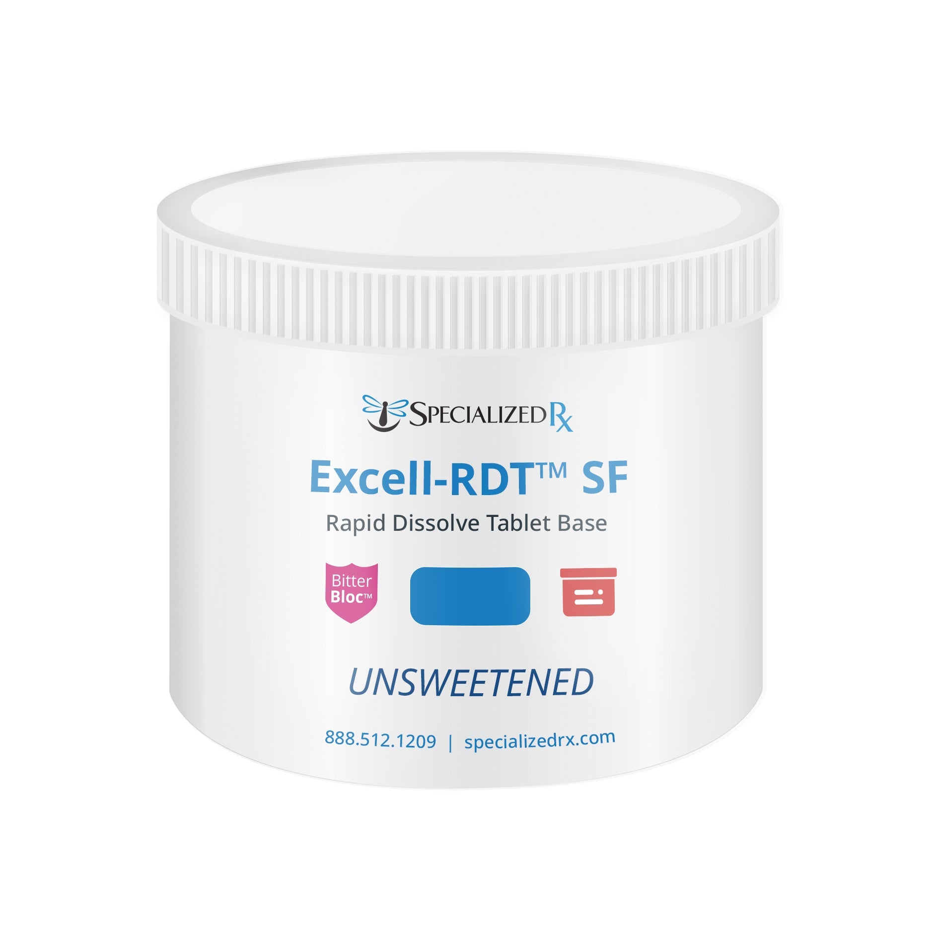 Excell-RDT™ SF Rapid Dissolve Tablet Base (Unsweetened)