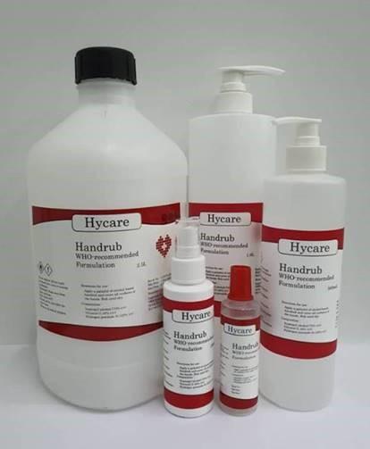 Handrub/Sanitiser 2.5L Bottle
