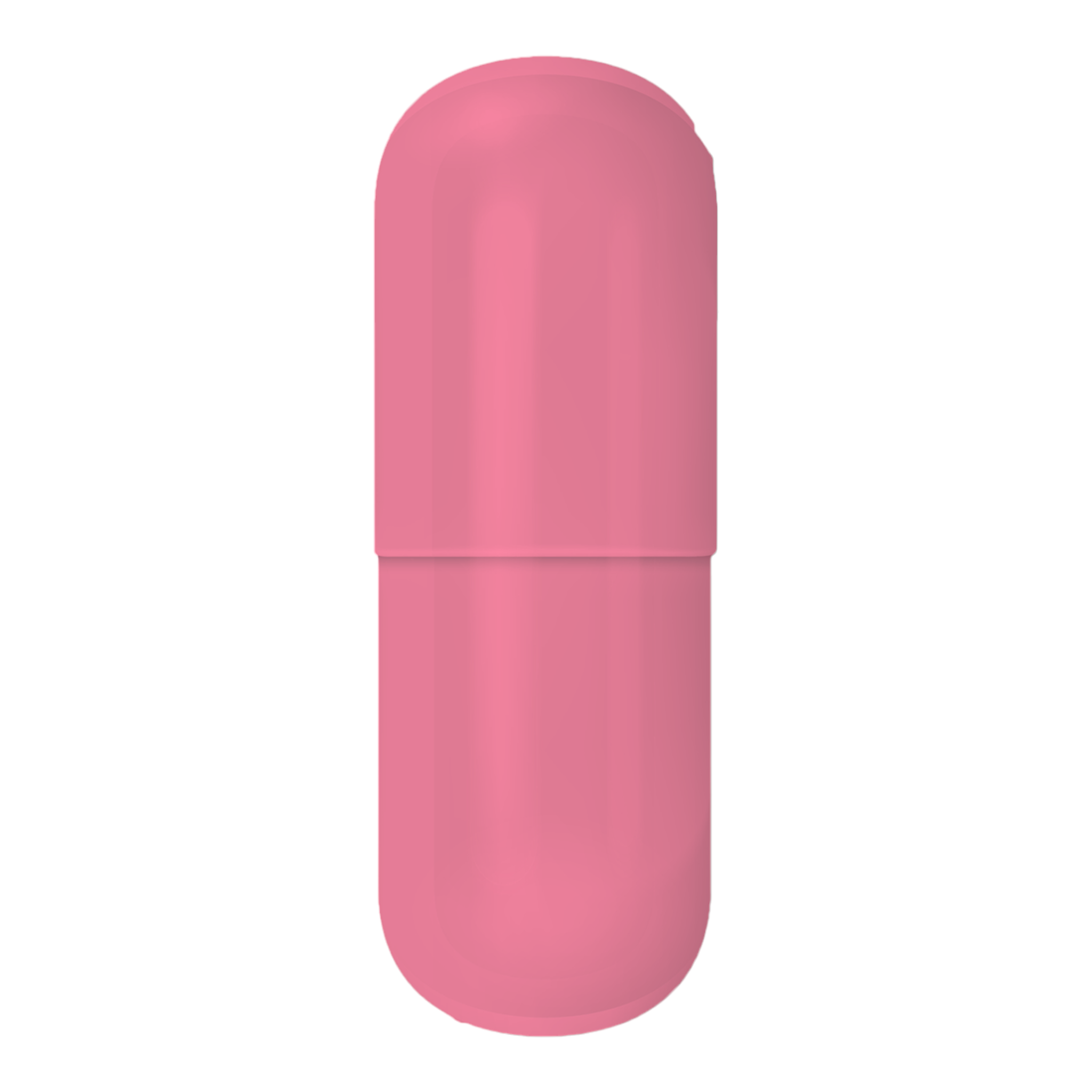 Gelatin Capsules, Size #0 (Pink/Pink)