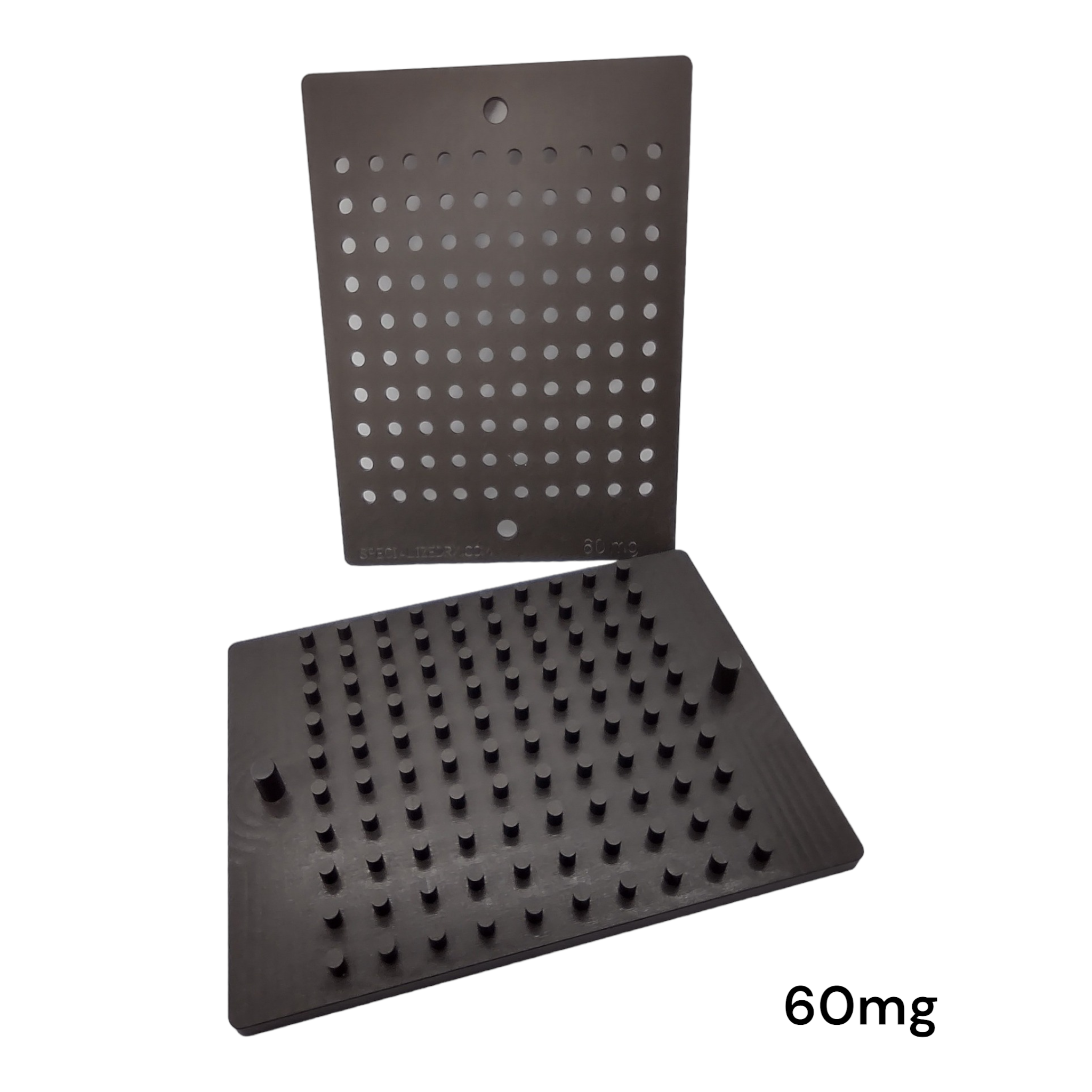 Tablet Triturate Molds, Hard-Coated (100 Cavities)