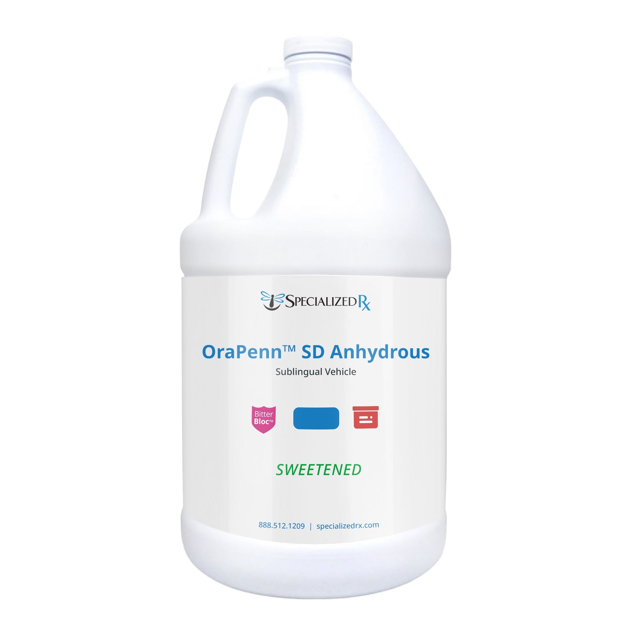 OraPenn™ SD Anhydrous Sublingual Vehicle (Sweetened)