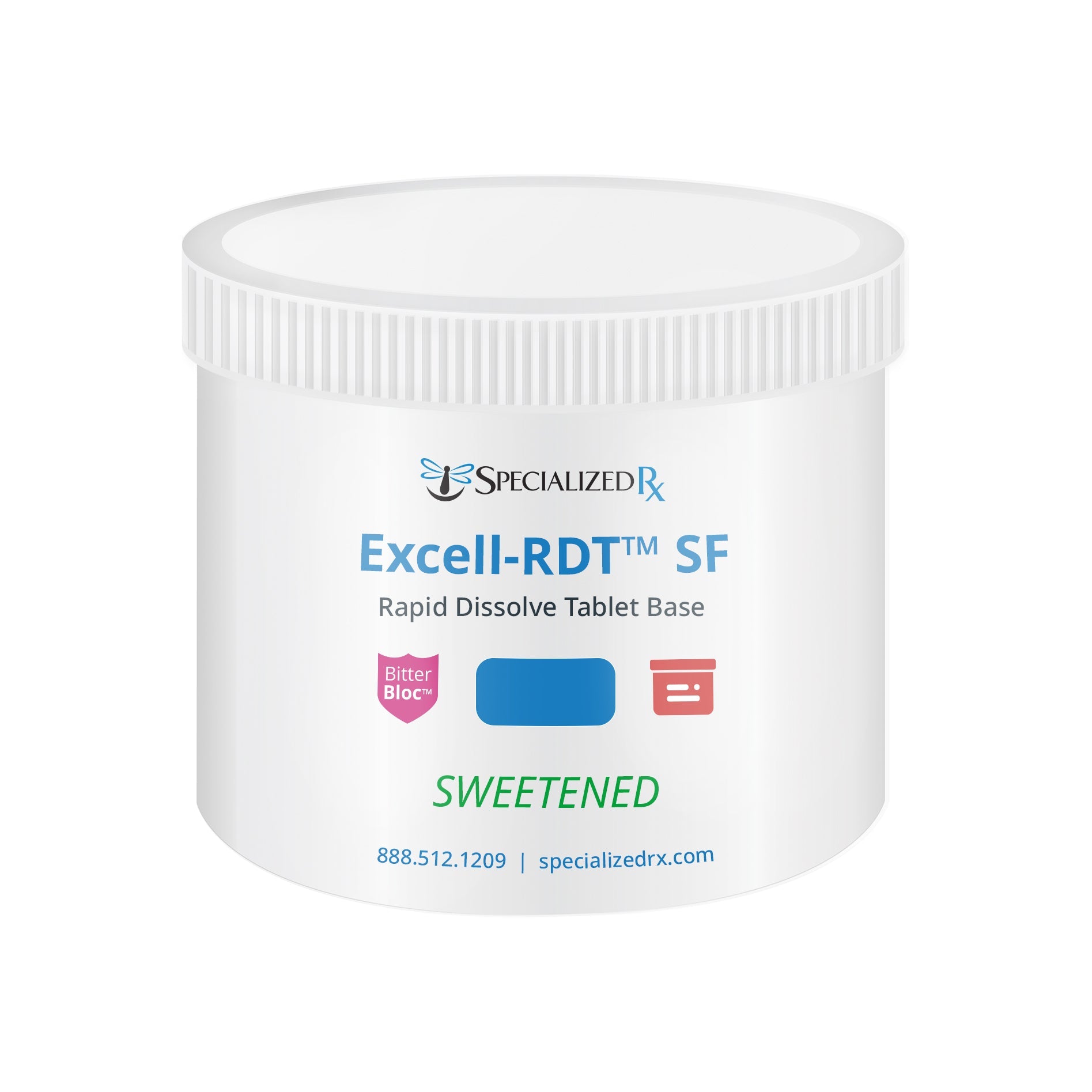 Excell-RDT™ SF Rapid Dissolve Tablet Base (Sweetened)