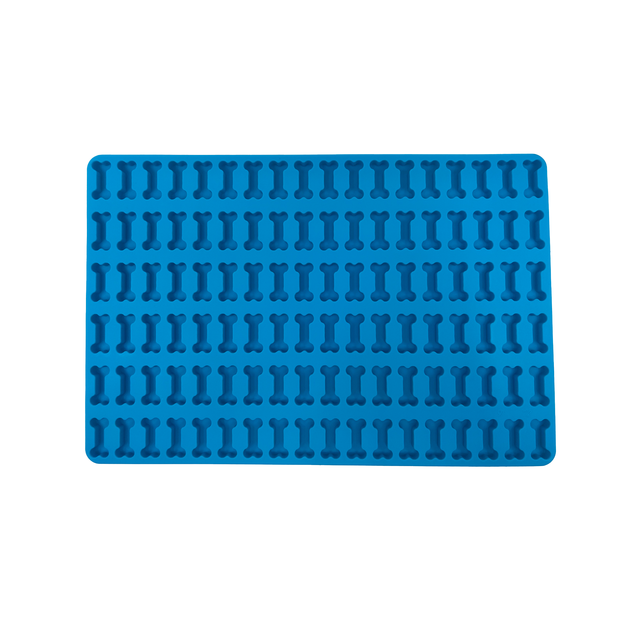 Silicone Troche/Chew/RDT Mold, Veterinary Small Dog Bone Shape (108 Cavities)