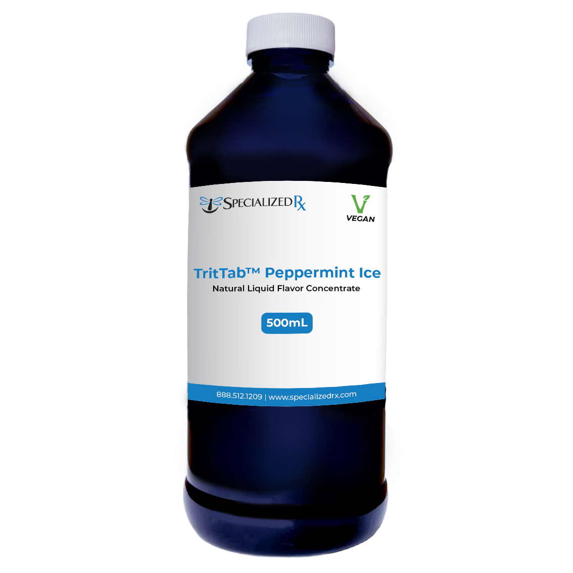 TritTab™ Peppermint Ice / Natural Liquid Flavor Concentrate (Hazmat)