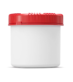 Packo Container 650ml plus red lid