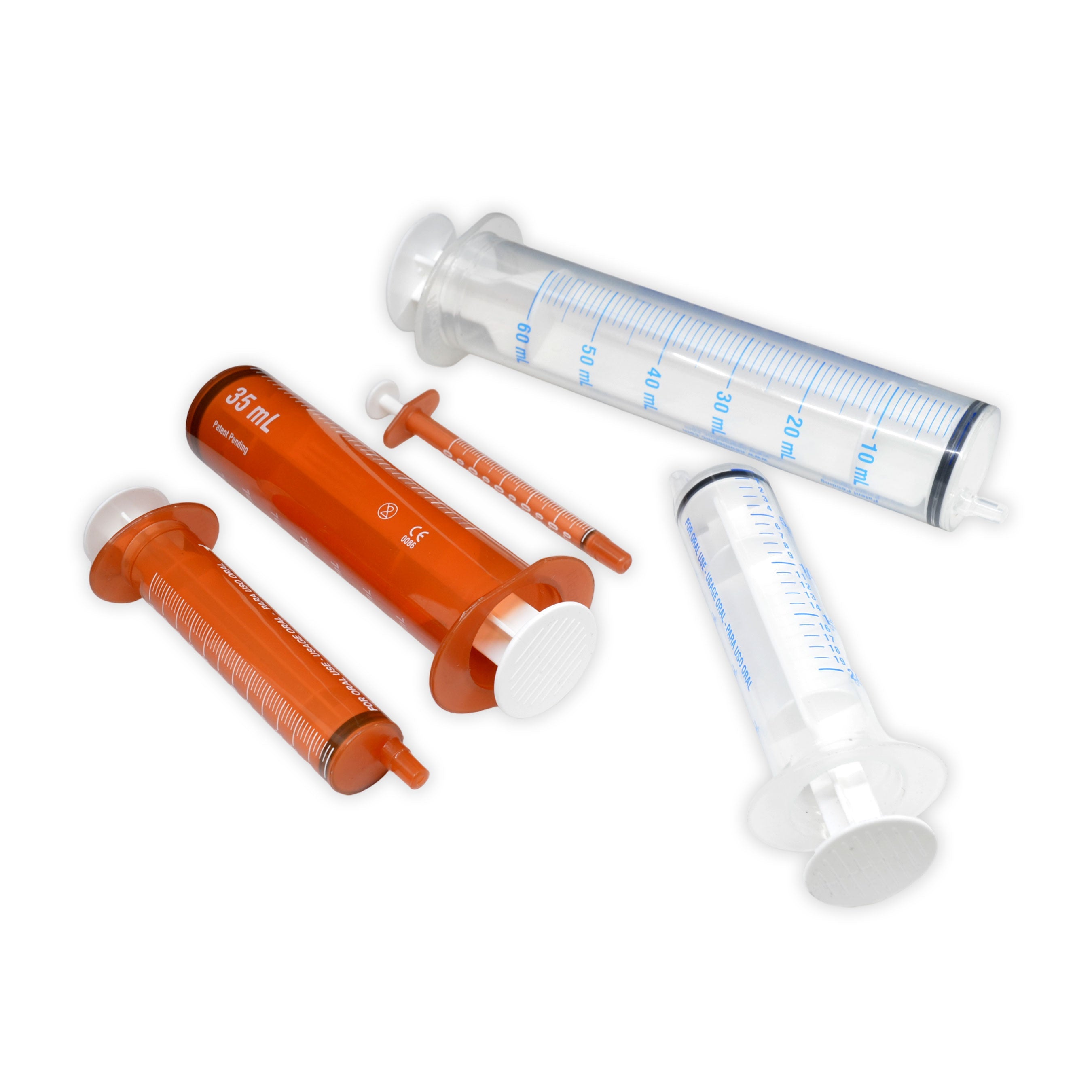 Syringe, Oral Dispenser (Amber), w/Tip Cap