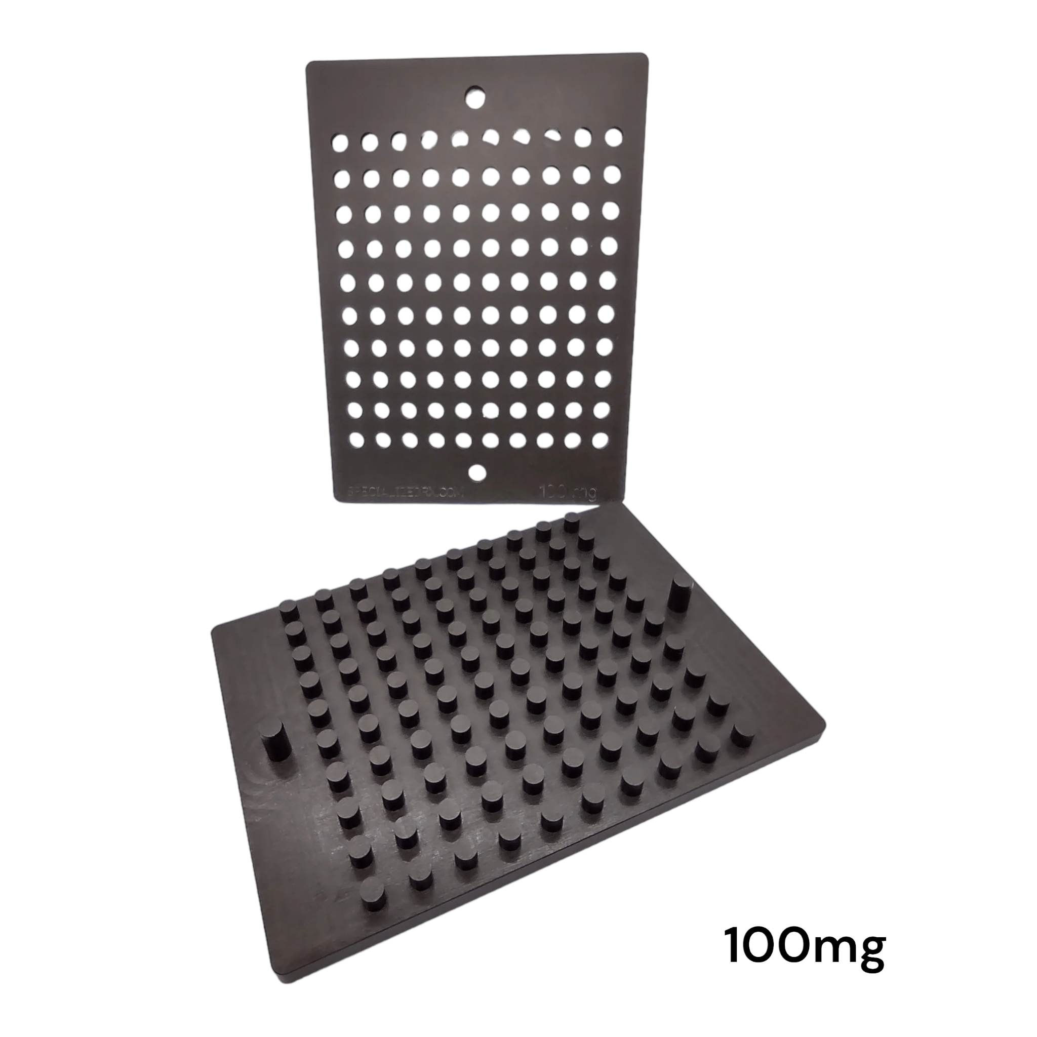 Tablet Triturate Molds, 100 Cavity (Hard-Coated)