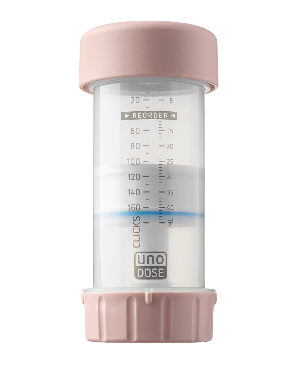 UnoDose™ Topical Mixing Jar And Metered Dose Applicator/Dispenser